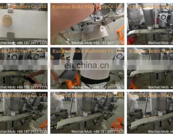 12 Months Warranty Engineer Can Service Overseas Best Selling Encrusting Machine for Maamoul Moon Cake photo-4