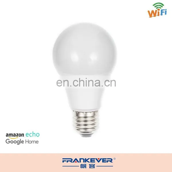 Frankever Factory EU Standard 9 Watt Warm White Wifi Smart Bulb photo-3
