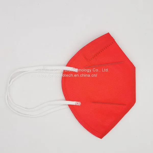 Red Color FFP2 Particulate Respirator Dust Mask CE En149 photo-3