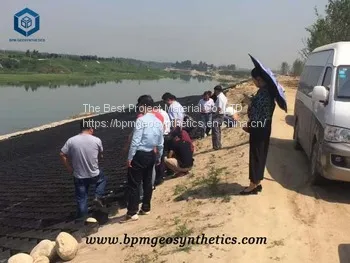 HDPE Geocell for Slope Protection Project in Myanmar photo-4