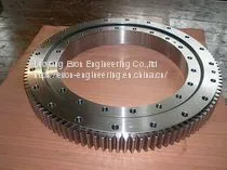 Geared Small For Excavator Slewing Ring Bearing Crane Lazy Susan Turntable Swing Slew Bearing photo-2