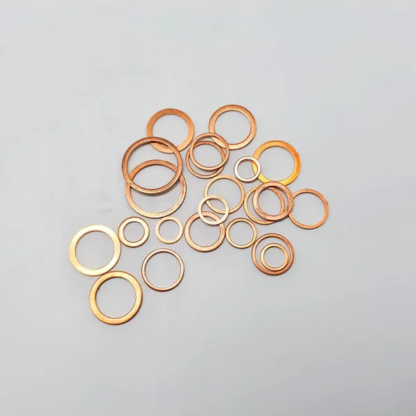 12*18*1.5mm Copper Gasket Solid Copper Gasket Gasket Washer Made in China photo-5