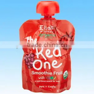 Heat Seal Sealing & Handle Baby Food Spout Pouch photo-3