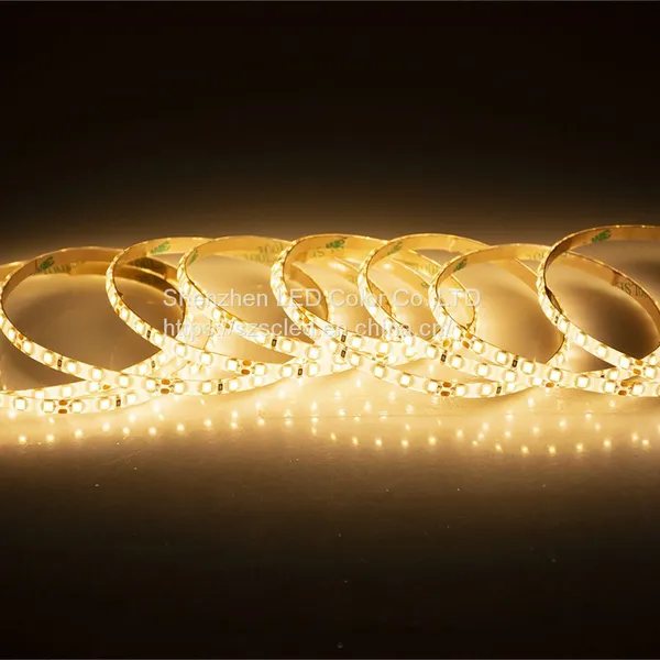 ShenZhen Factory High Quality 2835 Warm White 3500k SMD 120 Leds/m IP65 Waterproof 10mm Flexible LED StripHigh Quality Cheap Price LC3528 60 Pixel /m IP 20 4.8w/m DC12V Blue Color Addressable Led Strip Light photo-4