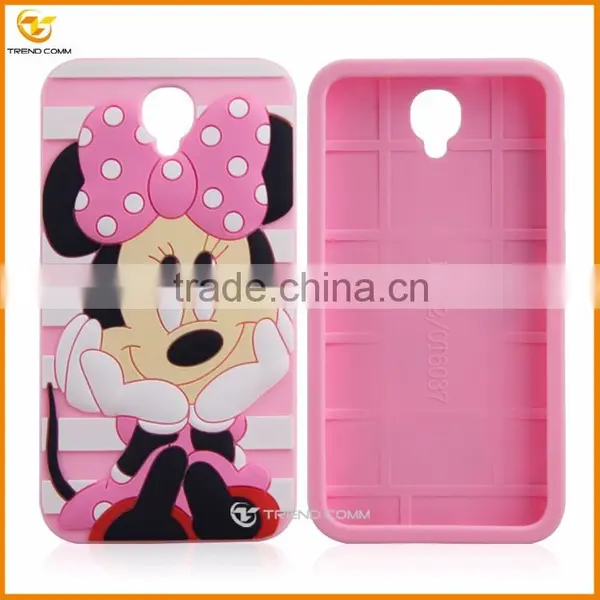 New Arrival Cute Cartoon Silicone Soft Cover Case for Alcatel IDOL3 photo-5