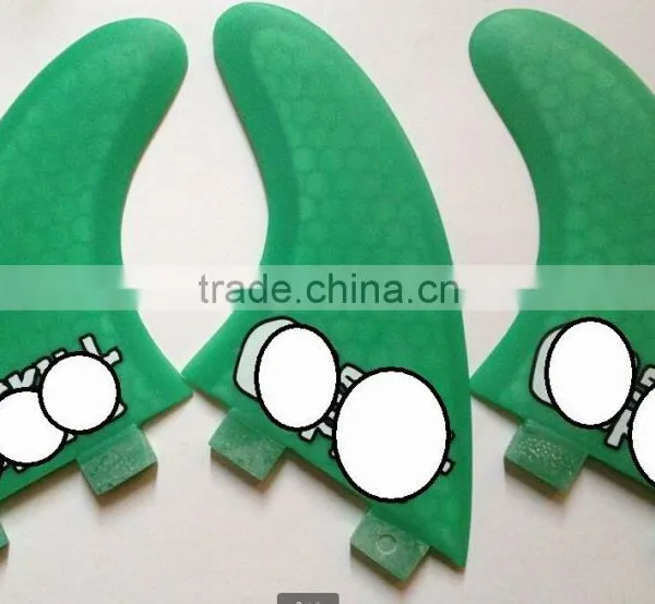 Fiberglass Honeycomb Surfing Fin FCS and FUTURE Type JSF030