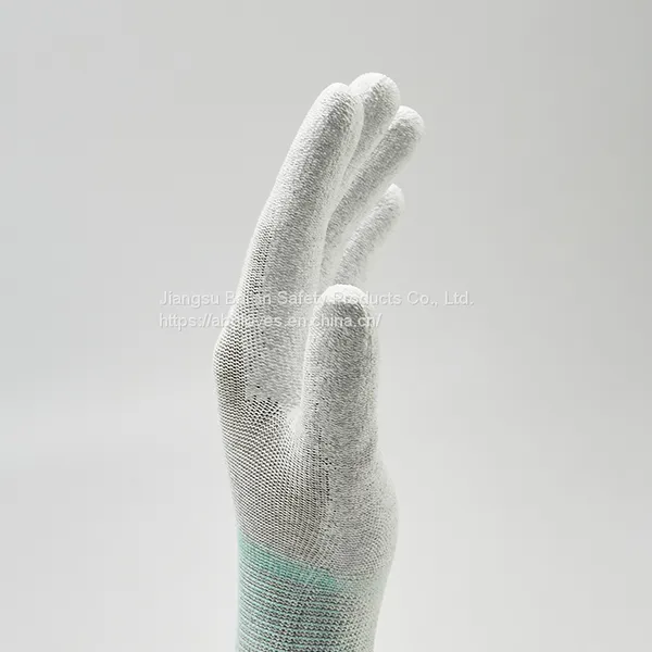 White Shell White PU Coated Gloves BA SAFETY photo-3