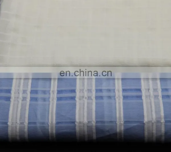 Manufacturer Well Made Woven 100%cotton Dobby Fabric Comfort Apparel Fabric photo-3