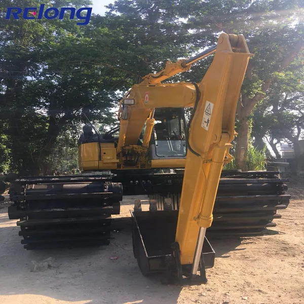 Hydraulic Land and Water Excavator for Swamp/River/Deep Water/Lake photo-3