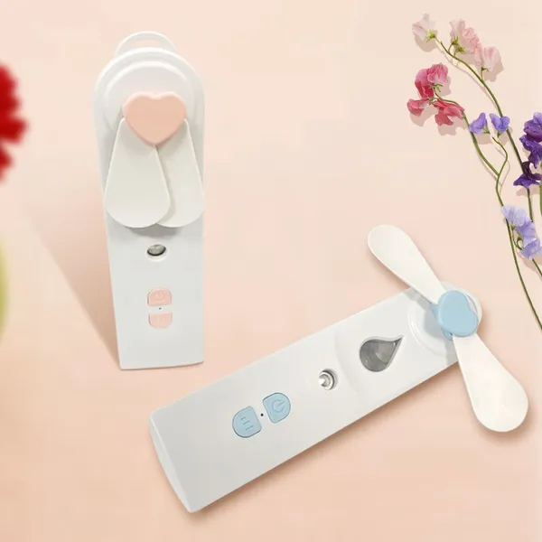 Make-up Water Facial Instrument L15 Nano Mist Sprayer Handheld Water Meter Face Small Mini USB Fan photo-5