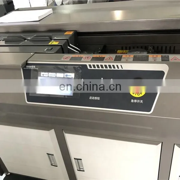 UK6 High Speed Frequency Conversion Variable Hardcover Book Booklet Binder, Hotmelt Glue Notebook Cover Binding Machine photo-2