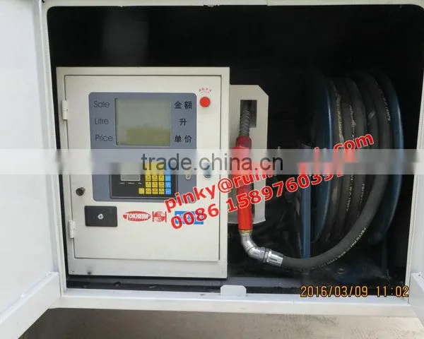 10Wheels Beiben Mobile Fuel Trucks Oil Tank Trucks With Dispensing Volume Leve Meter for Diesel Fuel Oil Hot Sales photo-3