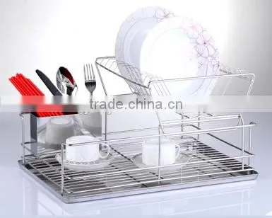 Multi-functional kitchen dish rack
