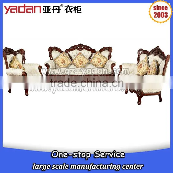 Buy Sofa Set Online, Fair Price Sofa Set, 3 Seater Wooden Sofa Set photo-4