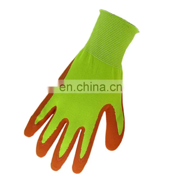 High Quality Industrial Protective Electrical Knitting Nylon Polyester Dipping Nitrile Work Safety Gloves photo-2
