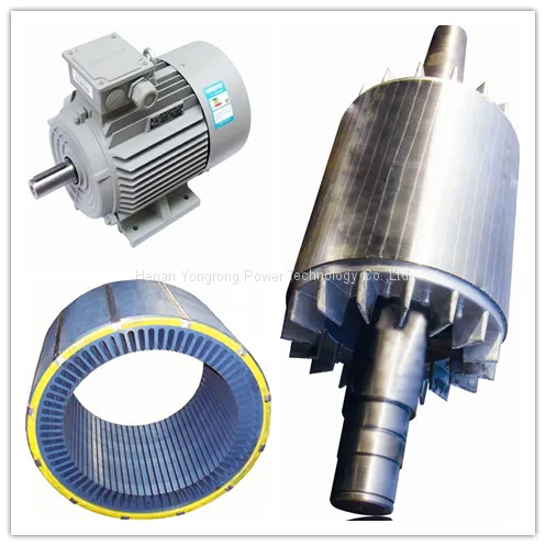 Motor Stator and Rotor Core Stator Winding Rotor Shaft