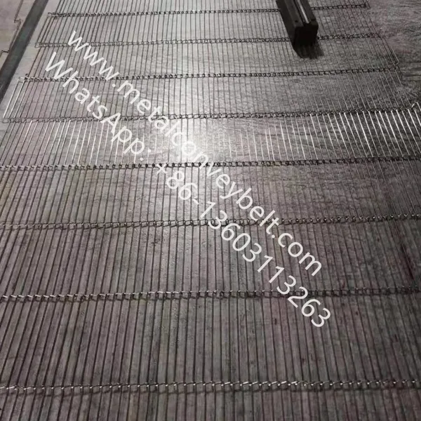 Flat Flex Wire Mesh Conveyor Belt Metal Conveyor Belt Food Mesh Belt photo-4