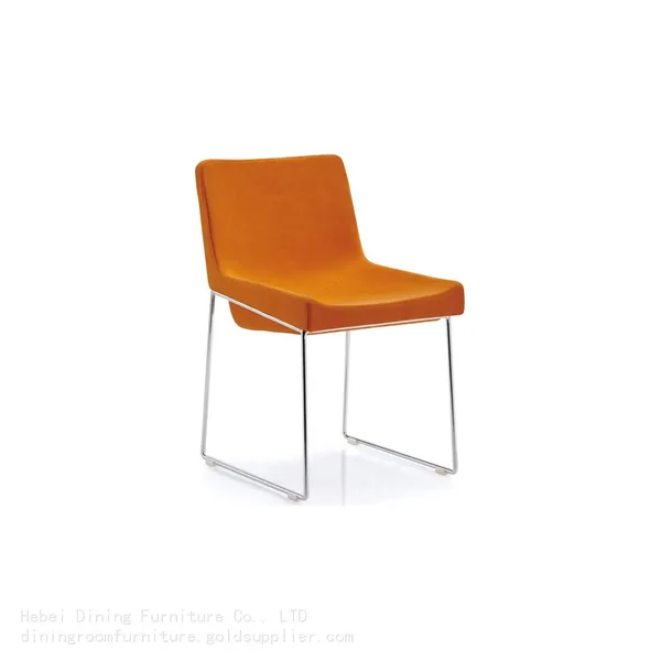 Fabric Covered Upholstered With Metal Legs DS-01