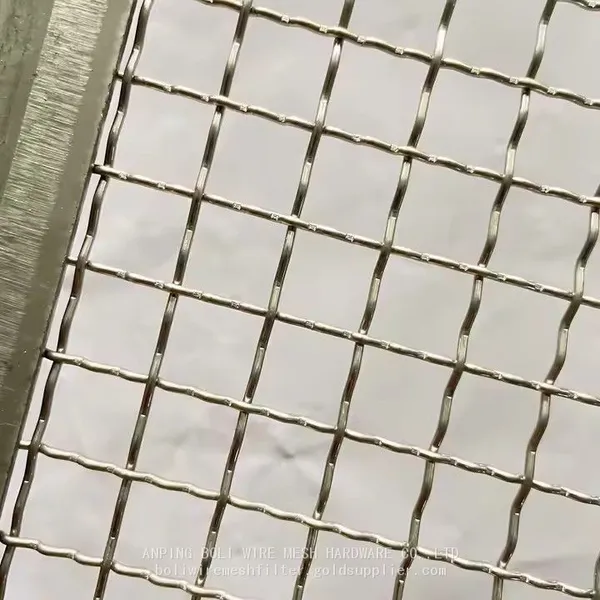 Stainless Steel Crimped Wire Mesh Screen, 316 Construction Steel Mesh Screen Using Crimped Wire Mesh Screen/ ss 304 Ss316 Crimp Wire Mesh photo-4