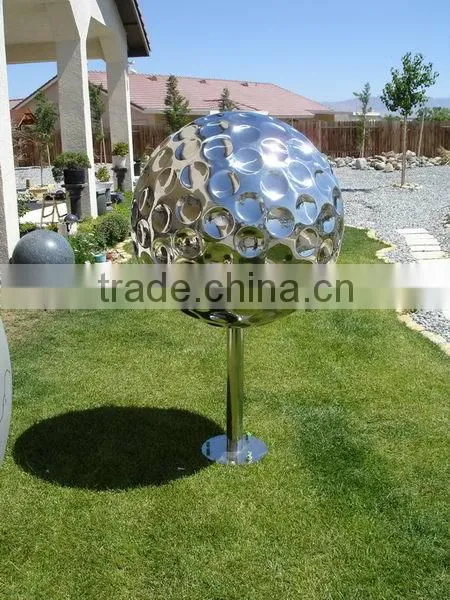 Stainless Steel Garden Metal Polished Sculpture photo-2