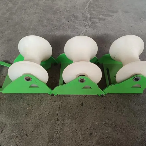 Triple Pulley | 5mm Thickened Steel Triangular Base + Nylon Pulleys | Seamless Welding | 58cm Total Width & Foldable photo-5