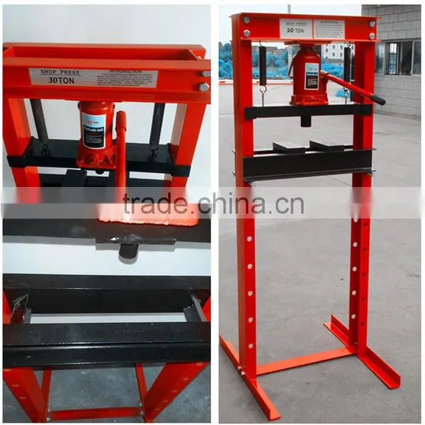 With Gauge 30T Shop Press
