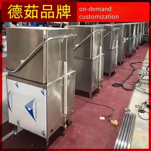 Commercial Lid-opening Dishwasher, Automatic Cleaning Machine for Plates and Cups, Fully Automatic Hotel Dishwashing Equipment photo-2