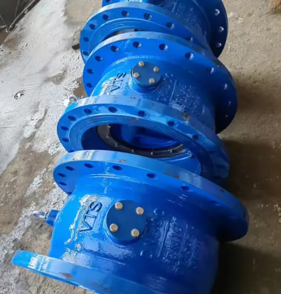 HH47X Ductile Iron DN500 DN700 Tilting Disc Non Return Check Valve Flange Sewage Check Valve for Water Pump photo-5
