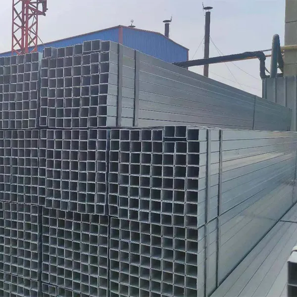 Professional Factory Gi Square Tubing Ms Rectangular Hollow Galvanized Steel Tube Galvanized Square Steel Pipe photo-2