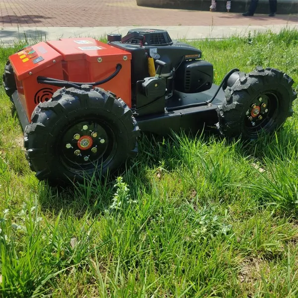 Single-Cylinder Four-Stroke 20 Inch Cutting Blade Robot Remote Control Lawn Mower photo-2