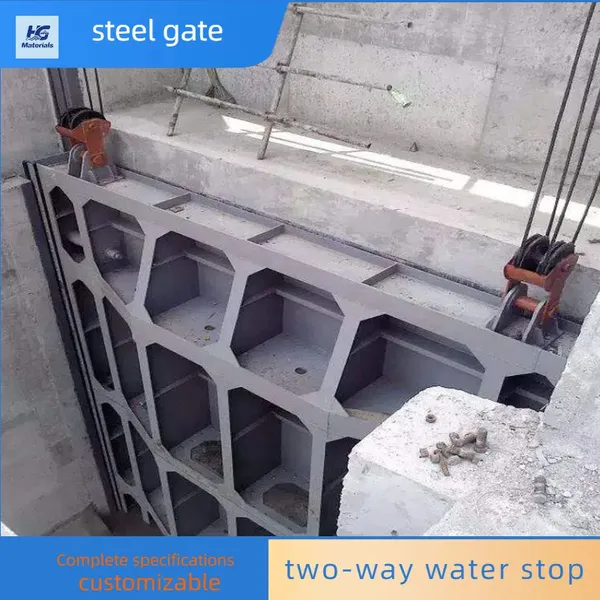 Salt Corrosion Resistant 316 Stainless Steel Sluice Gate Coastal Tidal Water Backflow Prevention photo-4