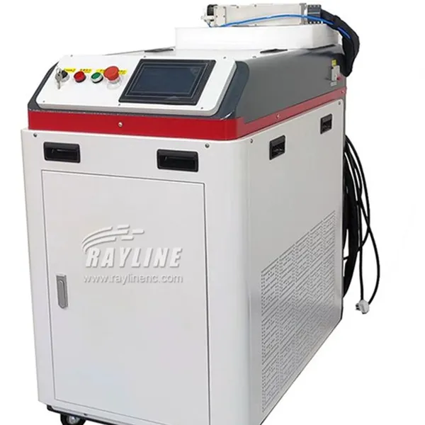 RA LC Series Cabinet Laser Cleaning Machine Water Cooled Pulse Handheld Rust Remover For Metal Steel Aluminum photo-3