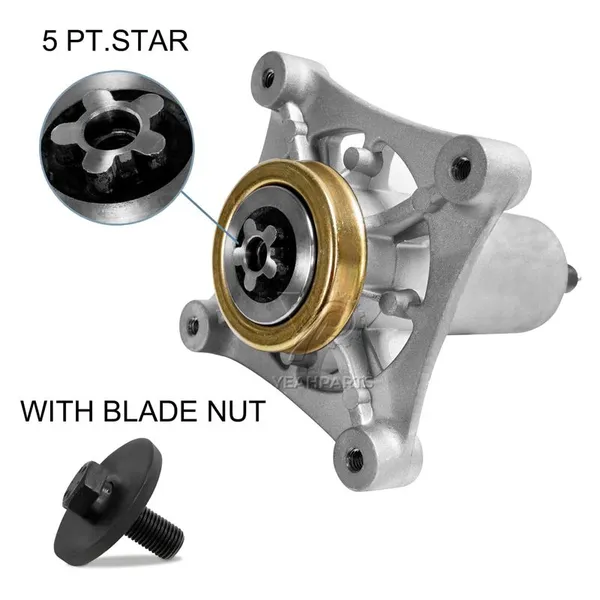 Yeahparts Lawn Mower Spindle 187292 Replacement for Husqvarna 532187292 AYP 192870 Mower Deck Parts photo-3