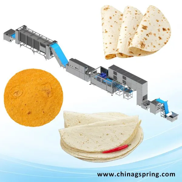 Latest Technology Automatic Tortilla Maker Machine for Flour and Corn Tortilla Production