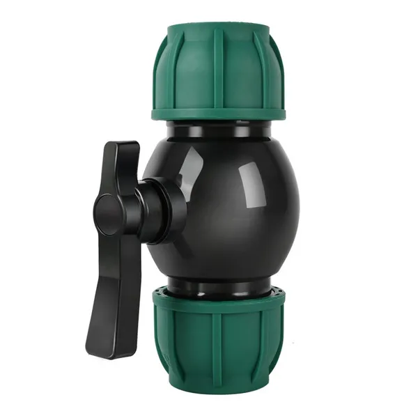 High-quality PP Compression Fittings PN16, Ball Valves, Tees, Elbows, Available in Five Colors - LRITEO photo-3