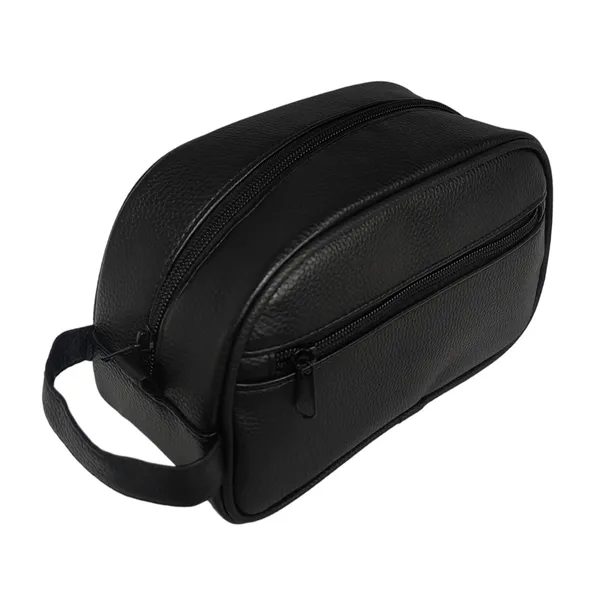 Multi‑Pocket Makeup Shaving Dopp Kit With Carry Handle photo-4