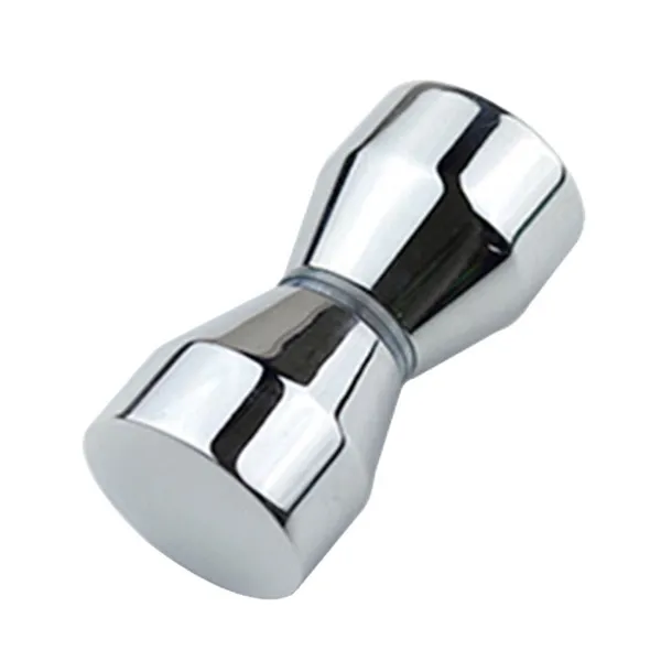 Glass Door Knob Handle for Bathroom Doors photo-2