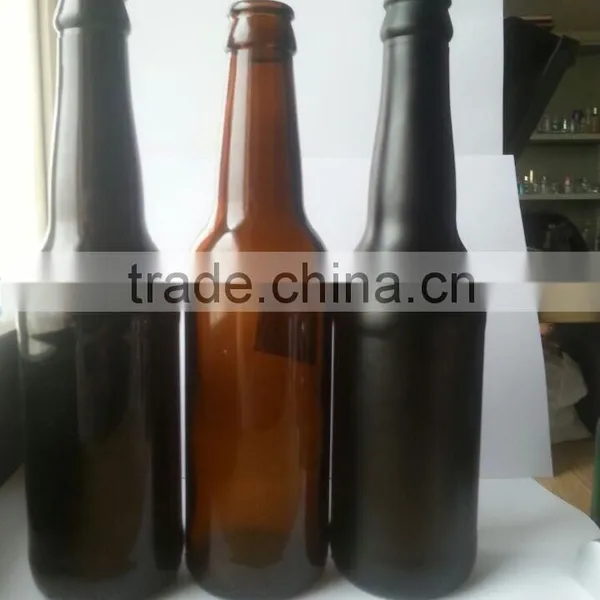 Manufacturers Supply 330ml Black Glass Beer Bottles photo-2