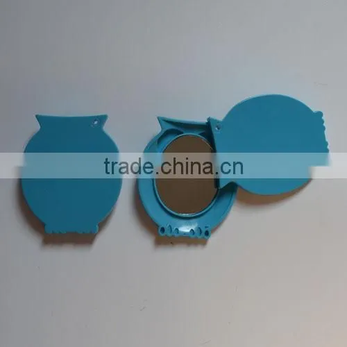 2015 Hot Selling Cartoon Owl Shaped Magic Mirror ,wedding Gift Hand Mirror photo-3