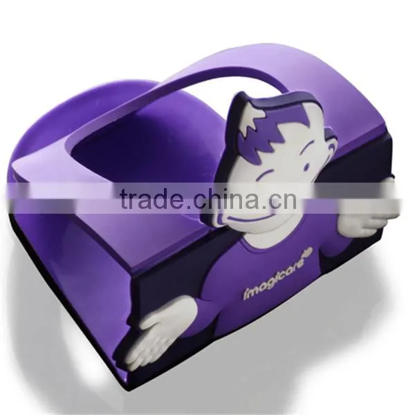 High Quality and Low Price Gifts Hot Selling Pvc Mobile Phone Stand photo-4