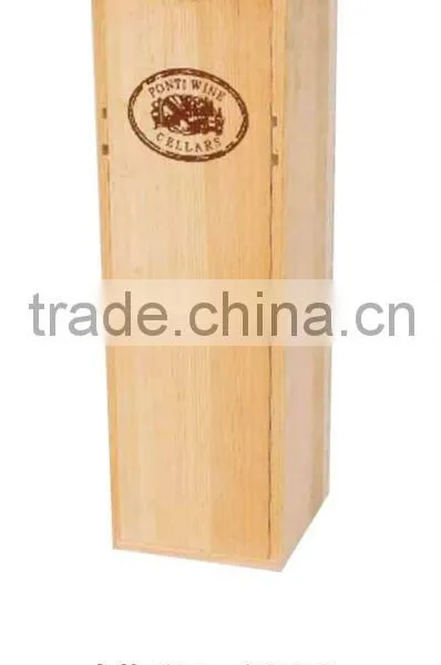 Natural Color Wooden Wine Box