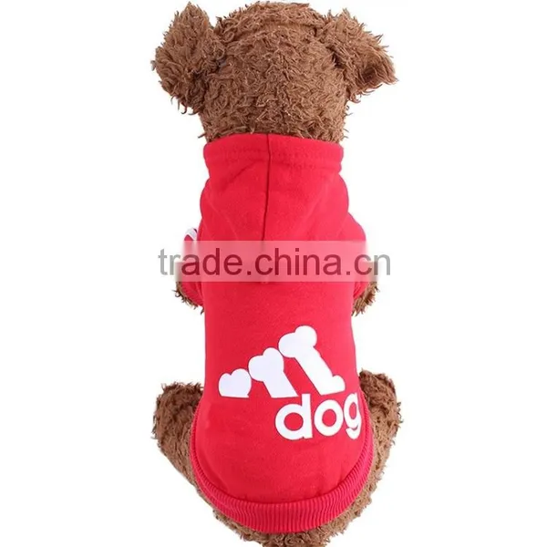 Factory Direct Wholesale Dog Clothes Sweater Fabric Adidog Pet Clothes photo-5