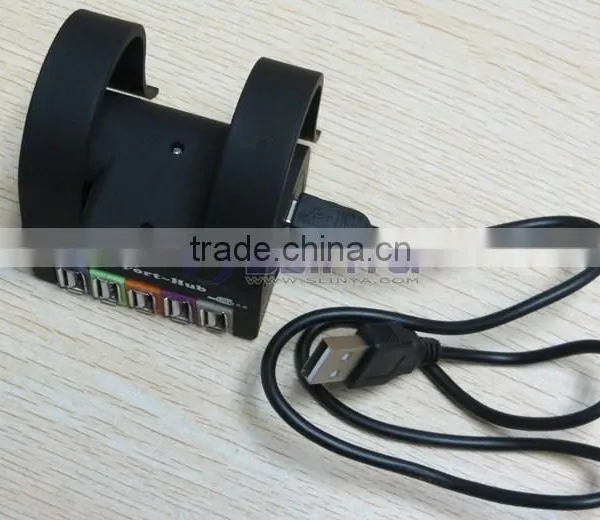 USB 2.0 Drive Port Power Adapter 7 Ports Hub For Computer Laptop Accessory photo-5