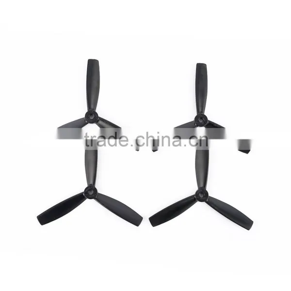 Black 2 Pair 5045 Bull Nose 3-Blade Strengthen CCW CW Propellers photo-2