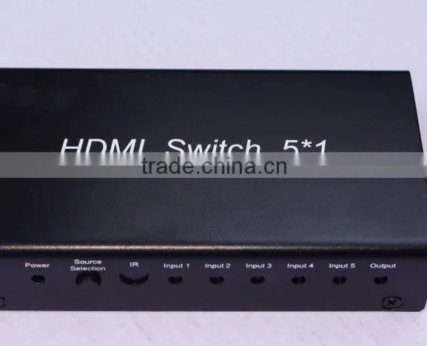 2016 Chinese Great Promotion 5X1 HDMI Switcher Mini V1.3 Switcher With Remote photo-2