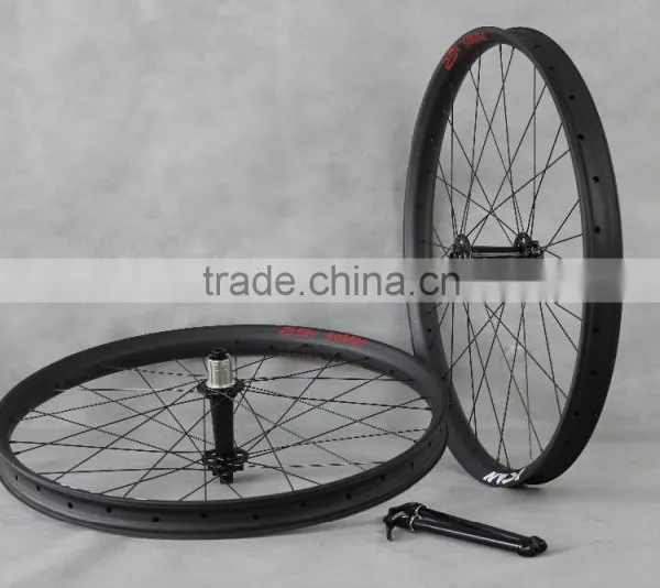 ICAN Fat Bike Wheels ,50mm Width Clincher Wheels Fat Wheel Bicycle Fat Bike Wheels Carbon Fat Bike Rim Snow Fat Bike 26 Fat Tyre photo-2