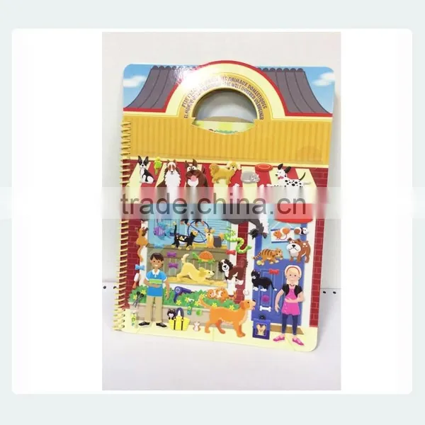 Cute 3M Adhesive Die Cut Cartoon Sticker photo-2