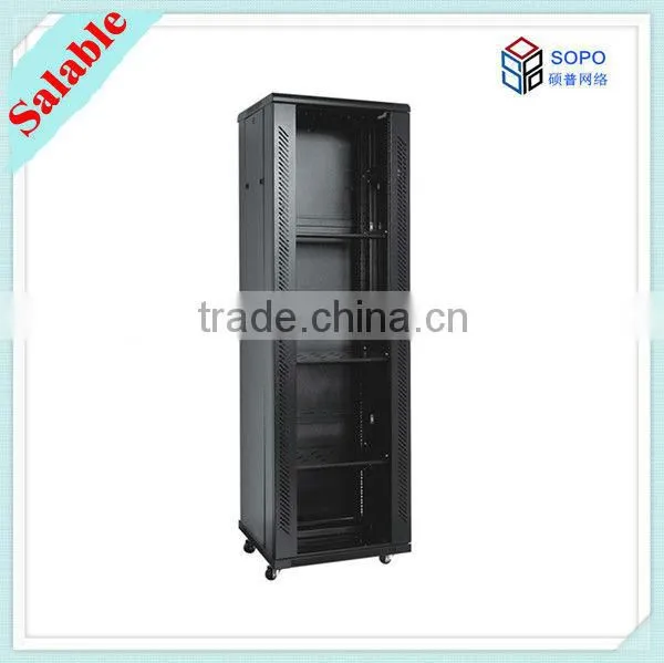 19'' Network Server Rack With Tempered Glass Front Door, 600/800W, 18U-48U