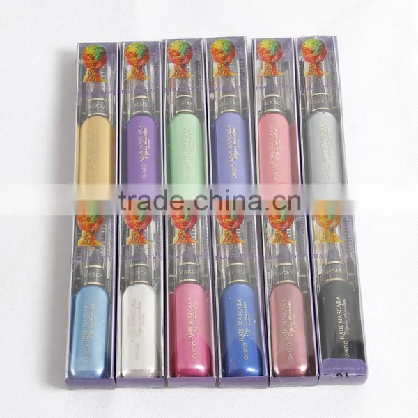 2016 Chinese New Dyeing Product Glitter Hair Color Chalk High Quality Temporary Colorful Hair Chalk Colord Chalk Powder photo-2