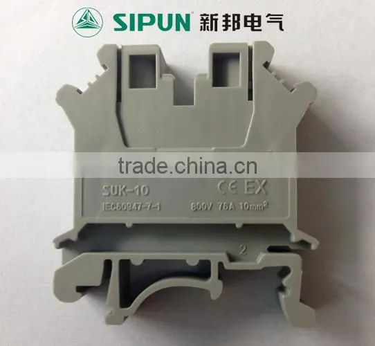 SUK-10 Din Rail Terminal Block Screw Connector photo-3